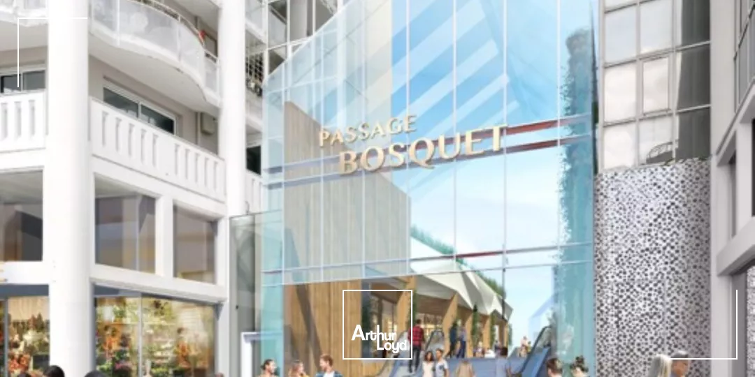 Au coeur du centre-ville de Pau, début 2026, restructuration à venir du Centre commercial BOSQUET, à louer 1 955 m² divisibles en cellules commerciales, livrées coque brute, vi...